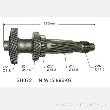 Auto parts input transmission gear Shaft main drive for 8-97029-335-0